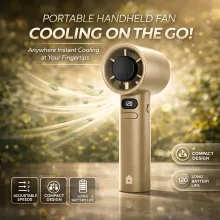Fantech PAC2 Portable Handheld Charger Fan - View 4