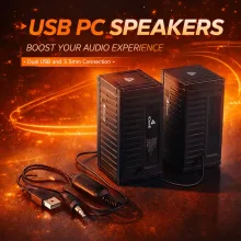 Kisonli KS-13 Wired USB Speaker  - View 2