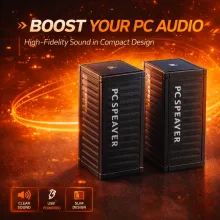 Kisonli KS-13 Wired USB Speaker  - View 4