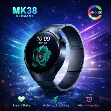 MK38 Premium Round AMOLED HD Display Germany Multi Function Smart Watch - View 2