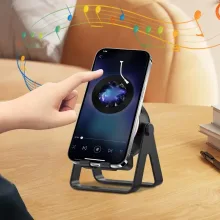 Smile RGB Ambient Light Speaker - Portable Auto Connect Sound Box Without Bluetooth - View 4