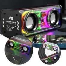 Mecha V8 Double-shot Full Transparent Waterproof Speaker - View 2