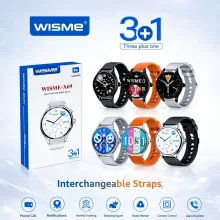 WISME-X69 MULTI-FUNCTION SMART WATCH Three Plus One 3+1 - View 2