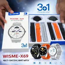 WISME-X69 MULTI-FUNCTION SMART WATCH Three Plus One 3+1 - View 3